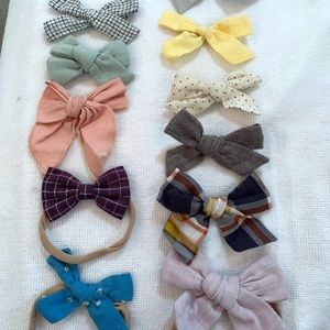 LOT(55 bows)! 36 Little Poppy Co bows plus 19 non Little Poppy Co bows